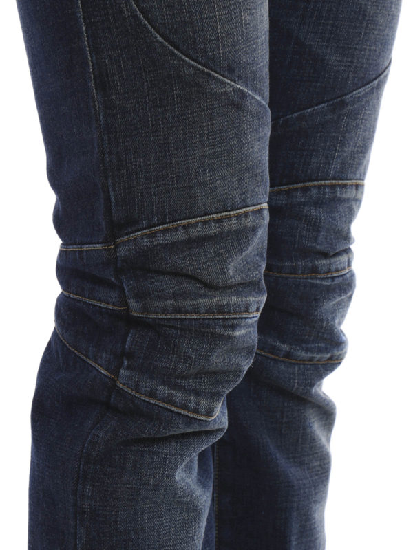 Skinny Jeans shop online Ripped biker jeans