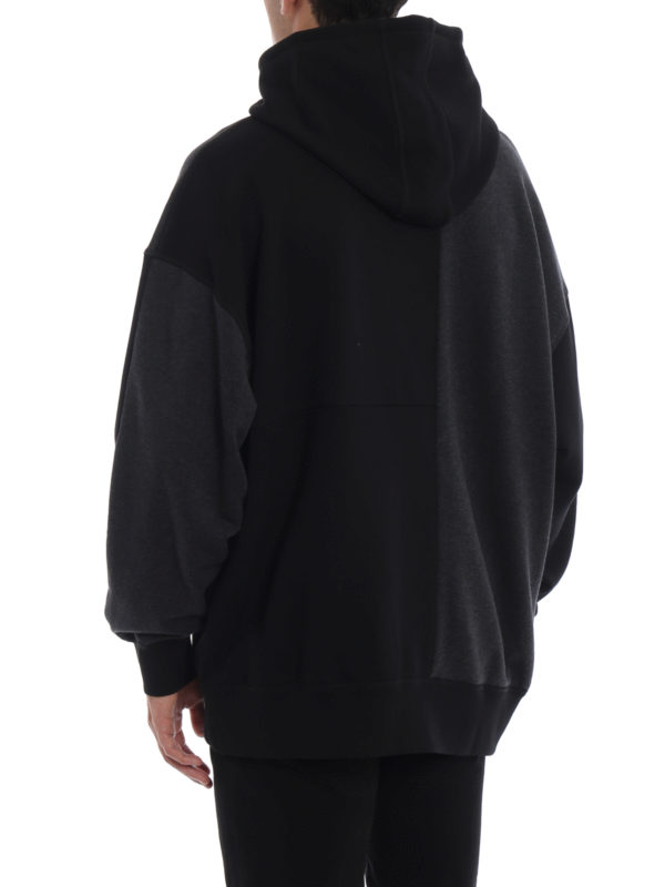 【送料&関税込】Alexander McQueen skull Embroidered Sweatshi Alexander McQueen skull-print Knitted Hoodie | Black | FARFETCH
