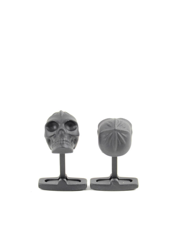 Skull cufflinks shop online: ALEXANDER MCQUEEN