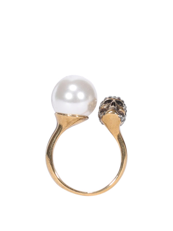 Bague - Skull shop online: ALEXANDER MCQUEEN