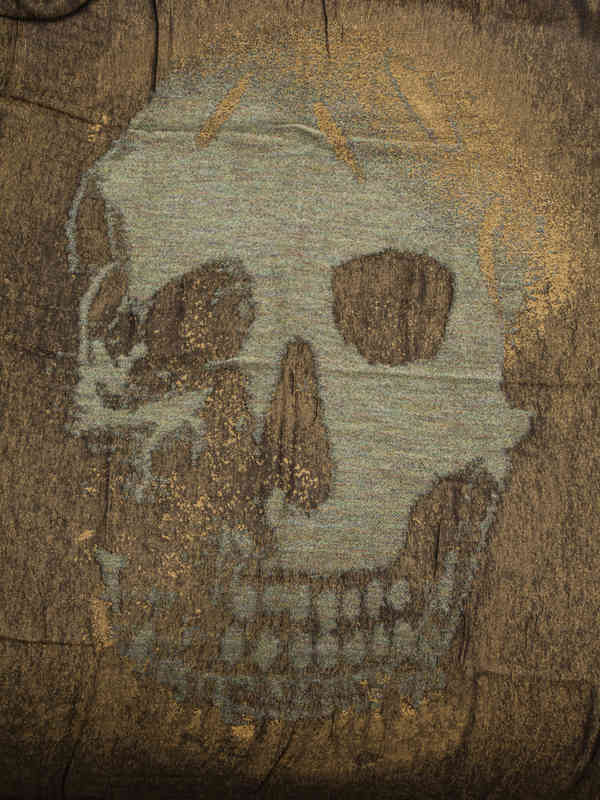 Skull scarf shop online: ALEXANDER MCQUEEN