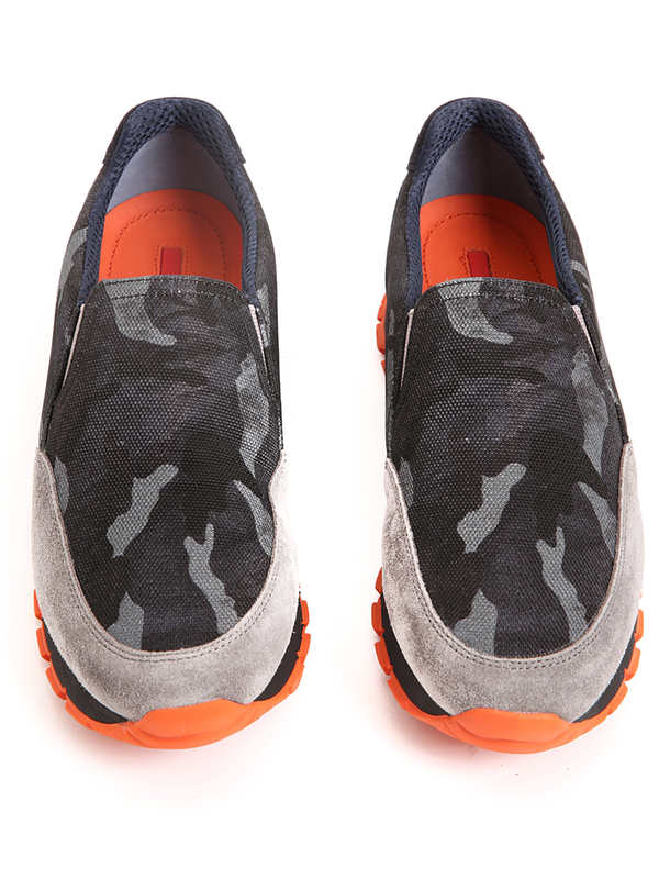 Slip-on Match Race trainers shop online: PRADA LINEA ROSSA