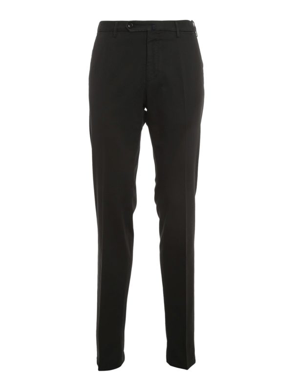 SLOWEAR INCOTEX: カジュアルトラウザー - カジュアルパンツ - 黒