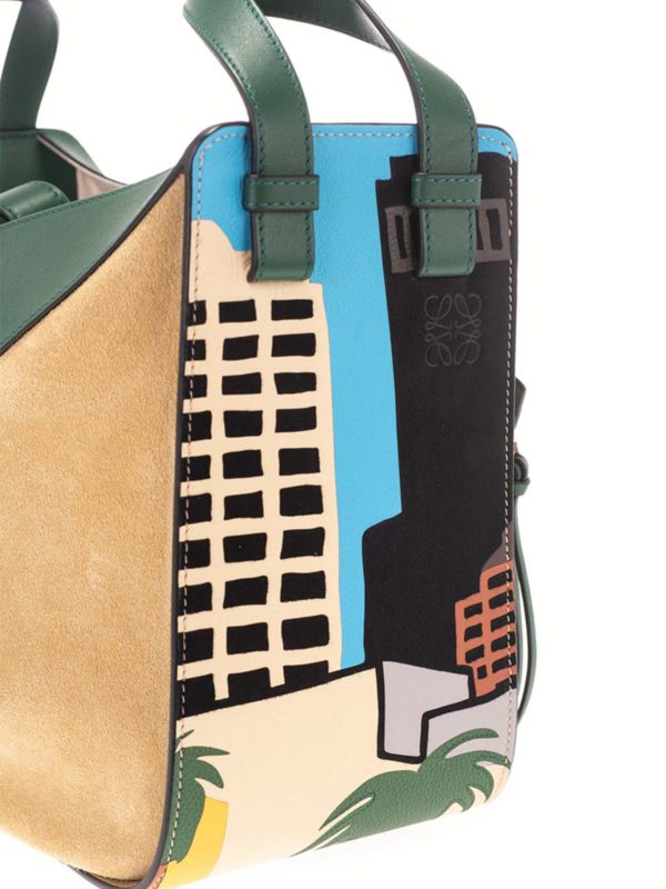 Small Hammock bag in multicolor shop online: LOEWE