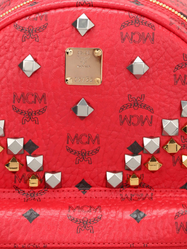 Rucksack Small Stark - Rot shop online: MCM