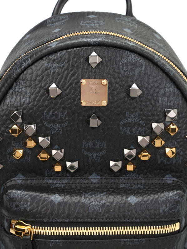 バックパック Small Stark - 黒 shop online: MCM