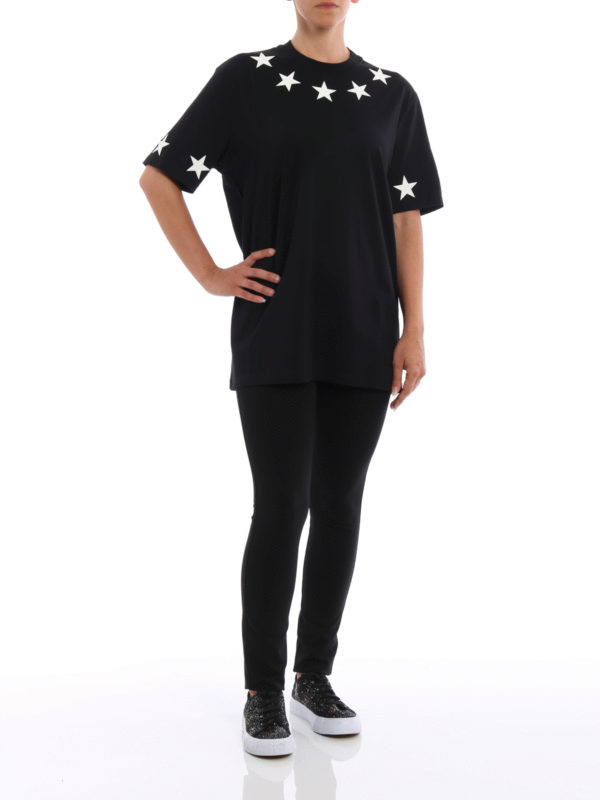 Small stars patch over T-shirt shop online: GIVENCHY