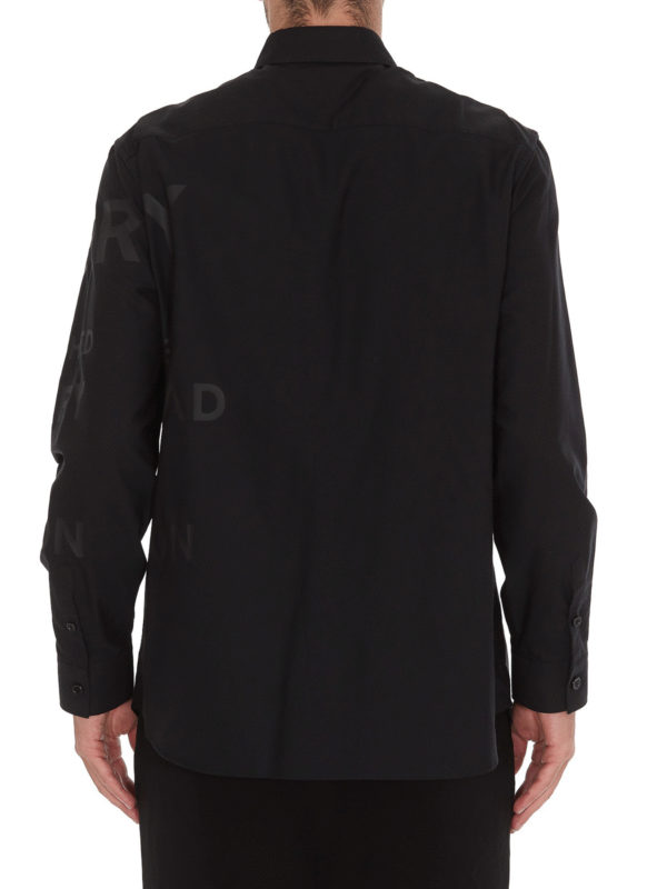 Hemd - Schwarz shop online: BURBERRY