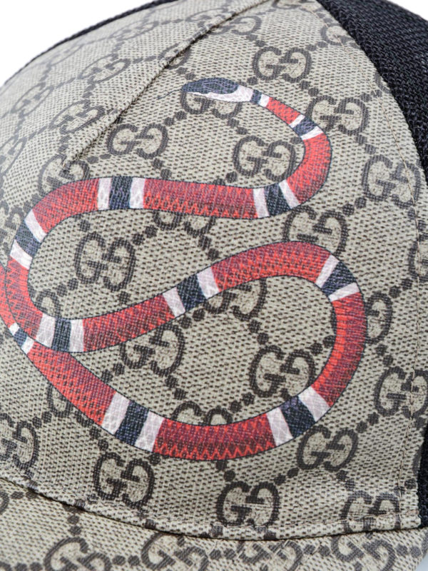 Snake GG Supreme baseball hat shop online: GUCCI