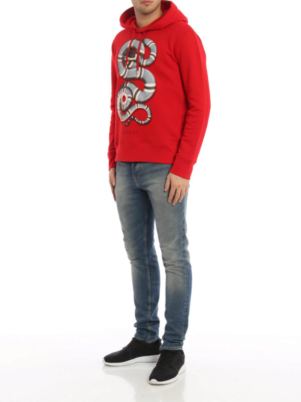 Sweatshirt Und Pullover - Rot shop online: GUCCI
