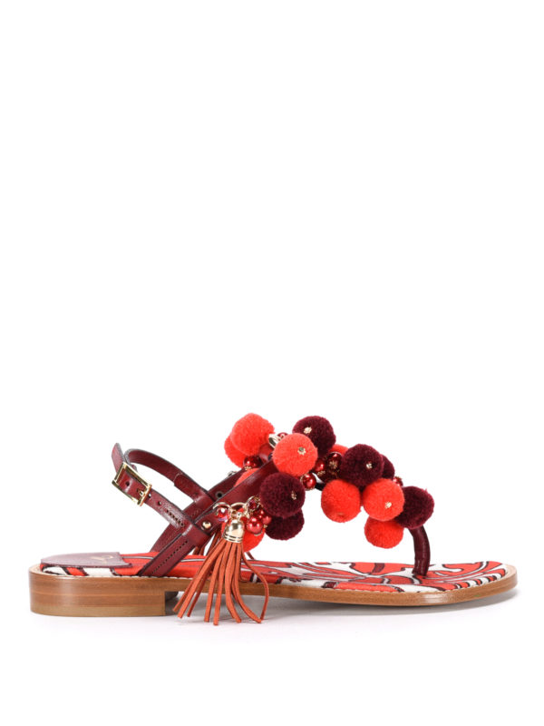 Sofia M.: Sandalen - Sandalen Erica - Rot