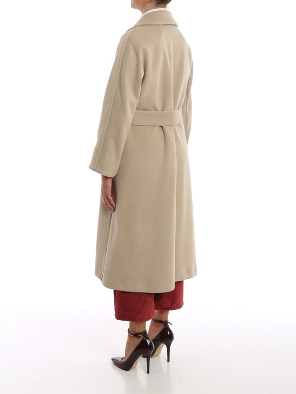 Soft cloth wrap coat shop online: Paolo Fiorillo