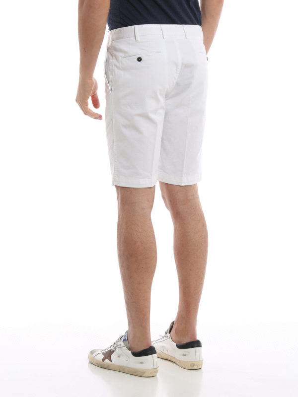 Soft cotton white short pants shop online: PT 01