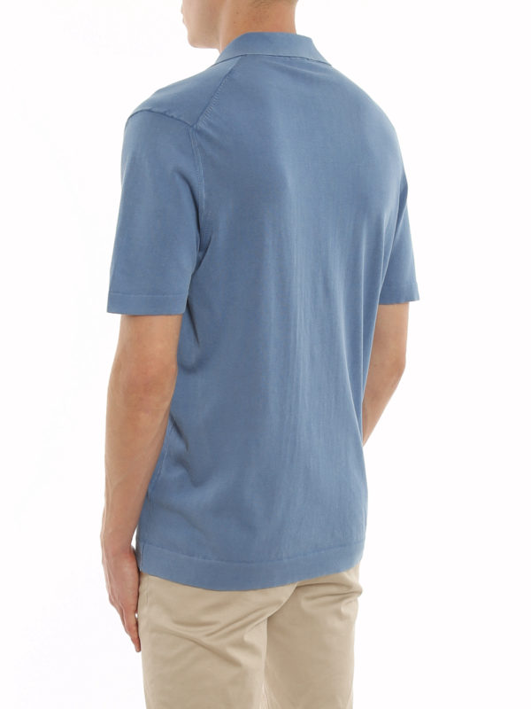 Soft jersey polo shop online: DRUMOHR