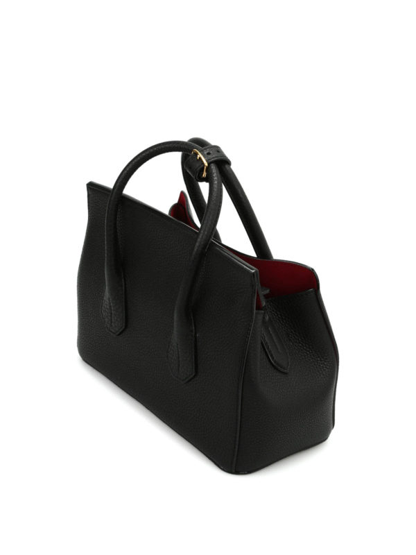Sommet Small leather tote shop online: BALLY