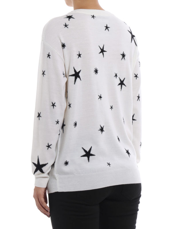 Suéter Cuello Redondo - Blanco shop online: MOSCHINO