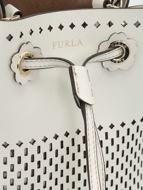 Secchiello Stacy con cut out shop online: FURLA