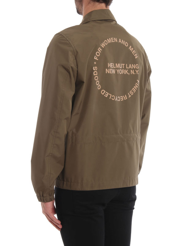 Stadium waterproof jacket shop online: HELMUT LANG