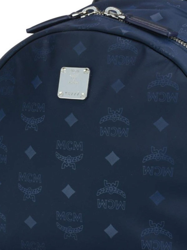 Stark Classic monogram nylon backpack shop online: MCM