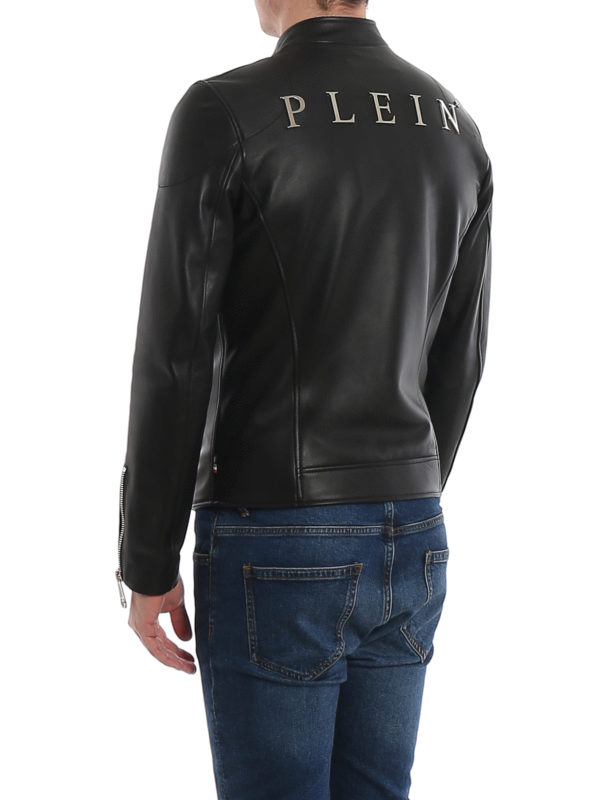Blouson En Cuir - Statement shop online: PHILIPP PLEIN