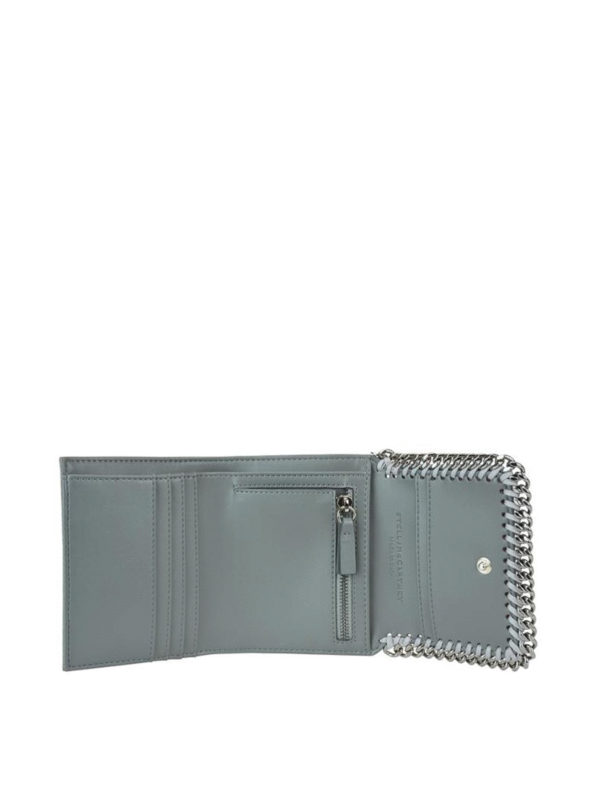STELLA McCARTNEY buy online Falabella Shaggy Deer chain detailed wallet