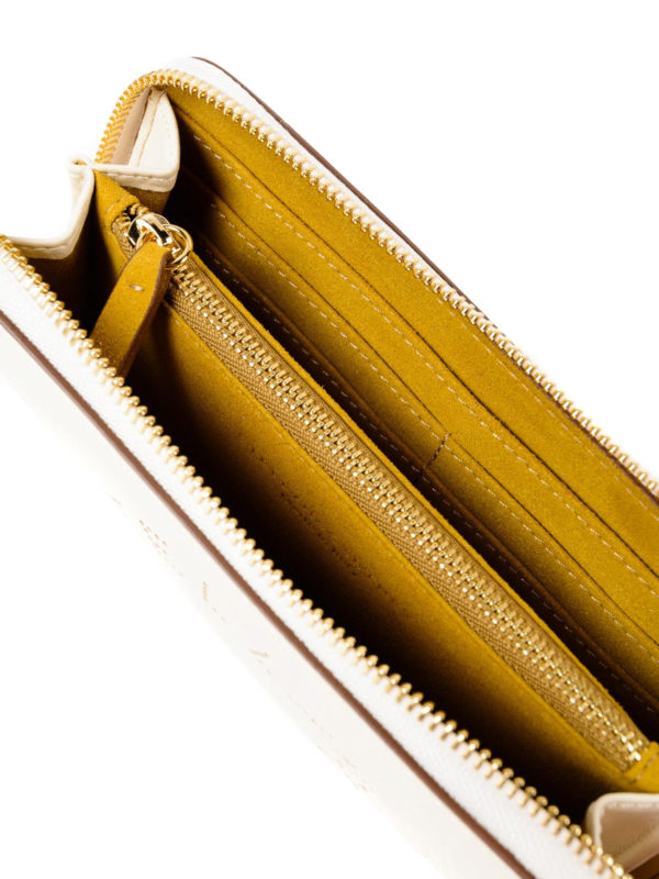 STELLA McCARTNEY buy online Stella Logo white zipped wallet