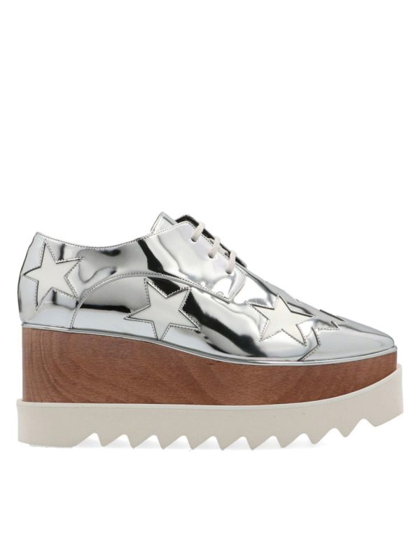 STELLA McCARTNEY: Zapatos con cordones - Zapatos Con Cordones - Plata