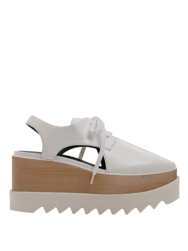 STELLA McCARTNEY: Mules - Elyse cut-out shoes