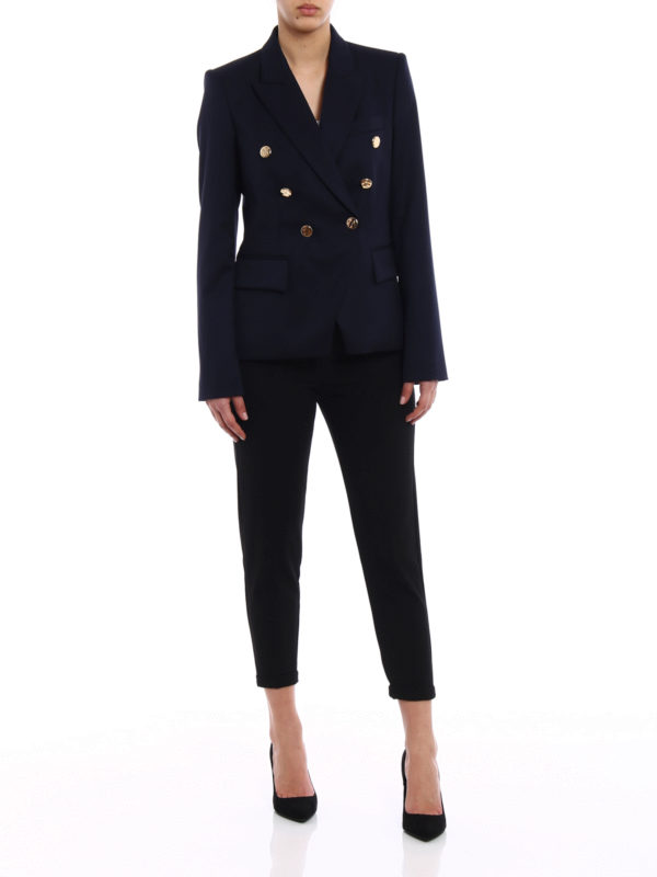 STELLA McCARTNEY: blazers online - Robin wool army blazer