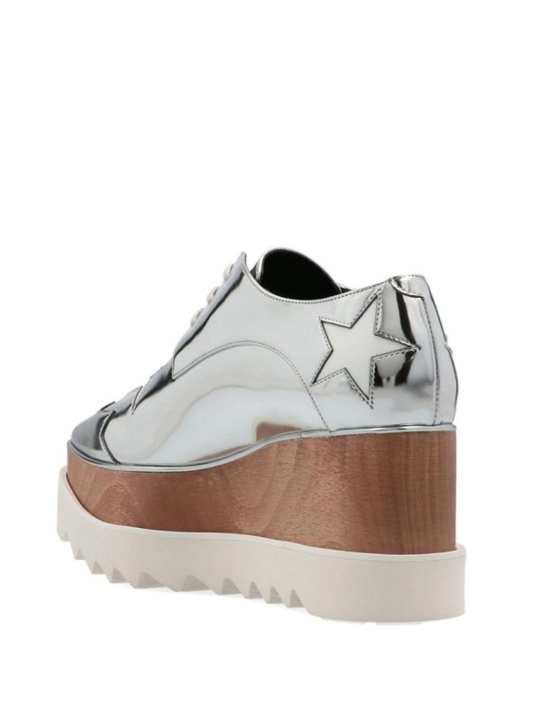STELLA McCARTNEY: Zapatos con cordones online - Zapatos Con Cordones - Plata