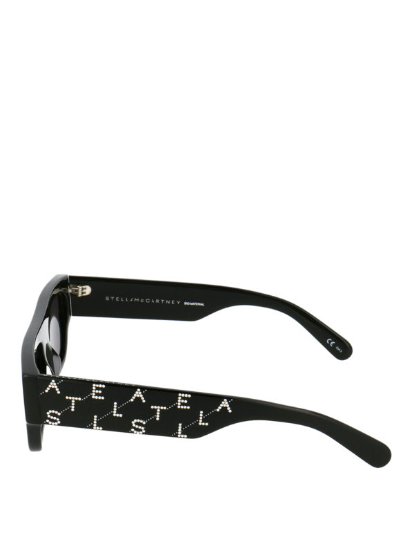 STELLA McCARTNEY: Lunettes de soleil online - Lunettes De Soleil - Noir