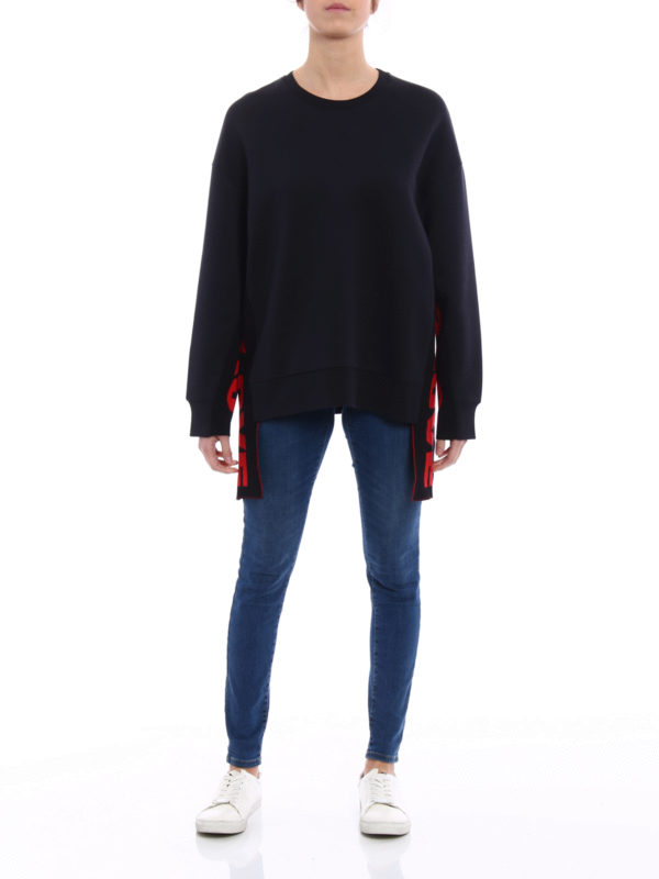 Stella Mccartney All Is Love inserts cotton sweat|WM0507250SKW174101
