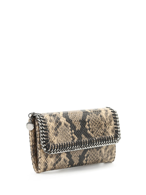 STELLA McCARTNEY: wallets & purses online - Python print continental wallet