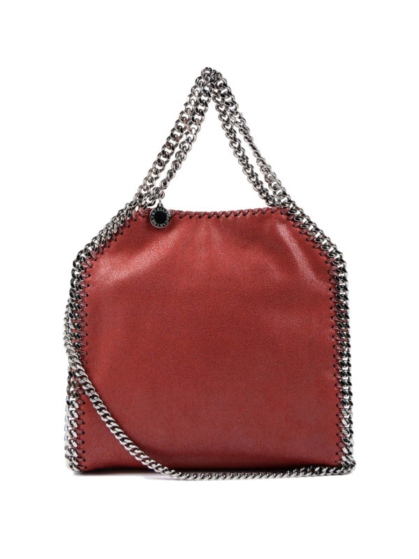 STELLA McCARTNEY: shopper - Mini Tote Falabella shaggy deer