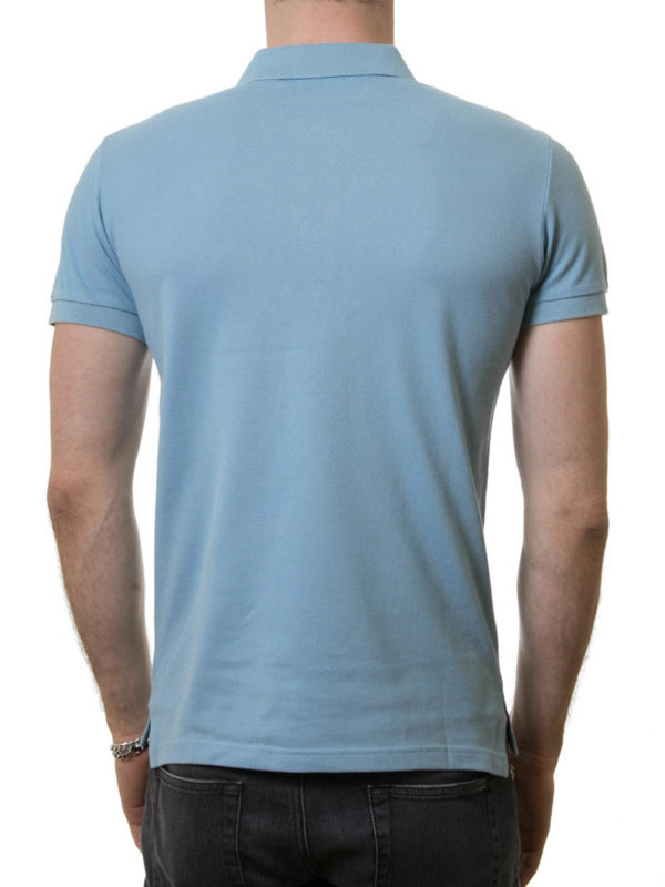 Polo con logo cucito shop online: ETRO