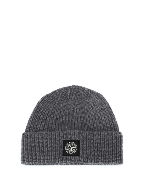 STONE ISLAND: Mützen - Mütze - Grau