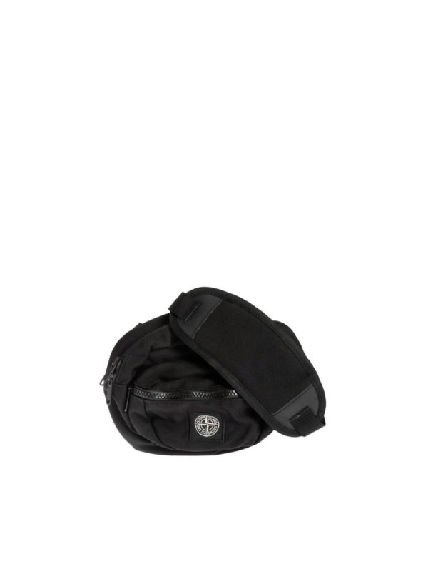 STONE ISLAND: Bauchtaschen - Rucksack - Schwarz