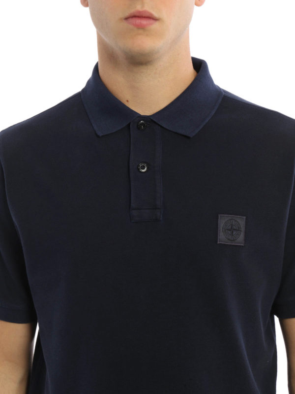 STONE ISLAND buy online ポロシャツ メンズ - ダークブルー