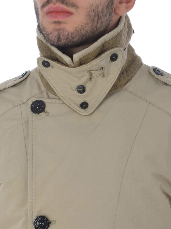 STONE ISLAND buy online David-TC slightly padded trench coat