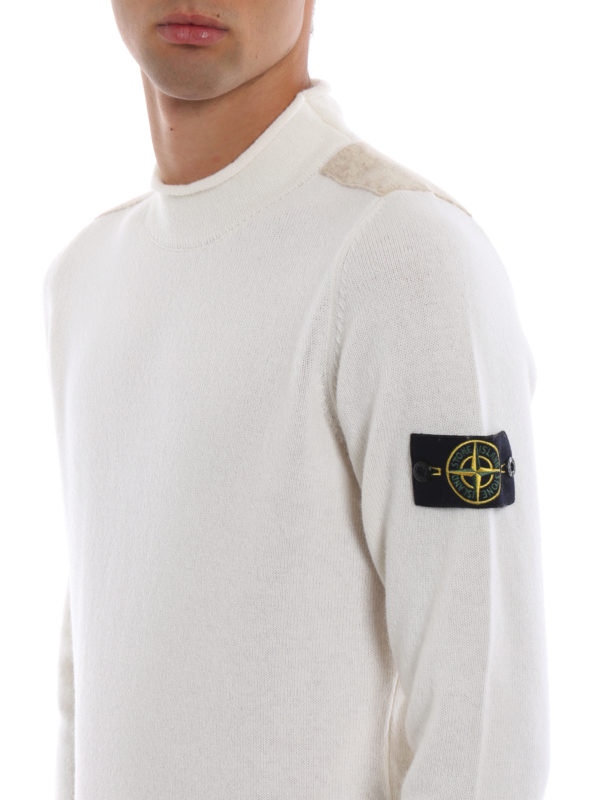 STONE ISLAND buy online Pull Col Roulé - Blanc