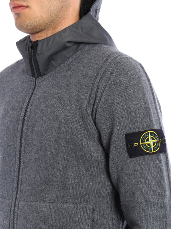 STONE ISLAND buy online Cárdigans Grises Para Hombre