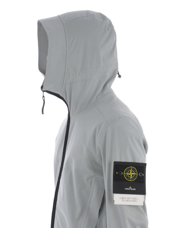 STONE ISLAND buy online Light Soft Shell Check Grid