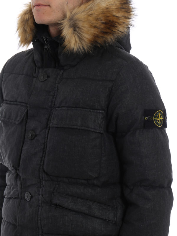 STONE ISLAND buy online Daunenjacke - Schwarz