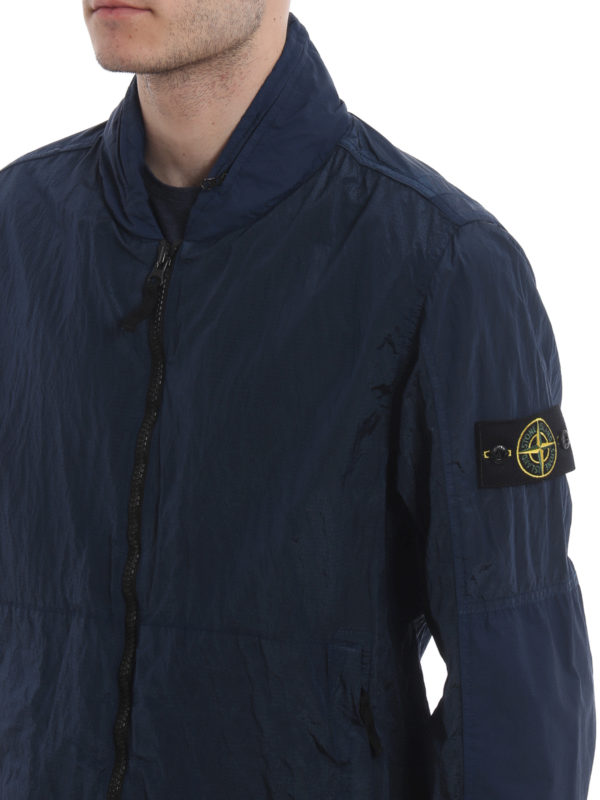 STONE ISLAND buy online Nylon Metal Watro Ripstop blue jacket