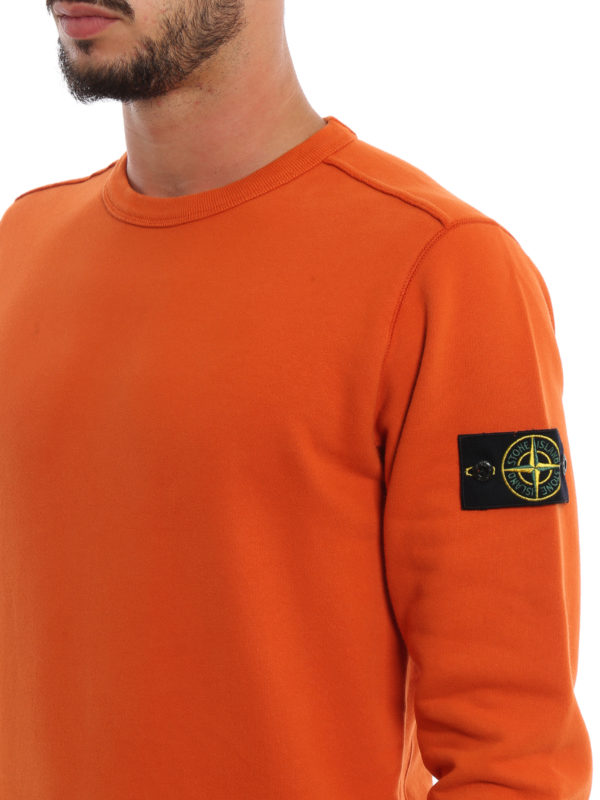 STONE ISLAND buy online Sweatshirt - Orange