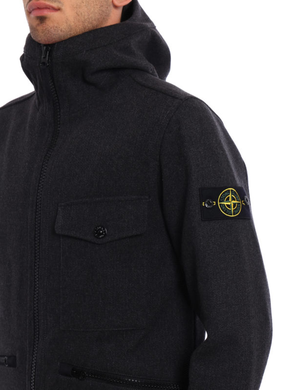Stone Island パーカー - Panno Speciale|671544248V0067