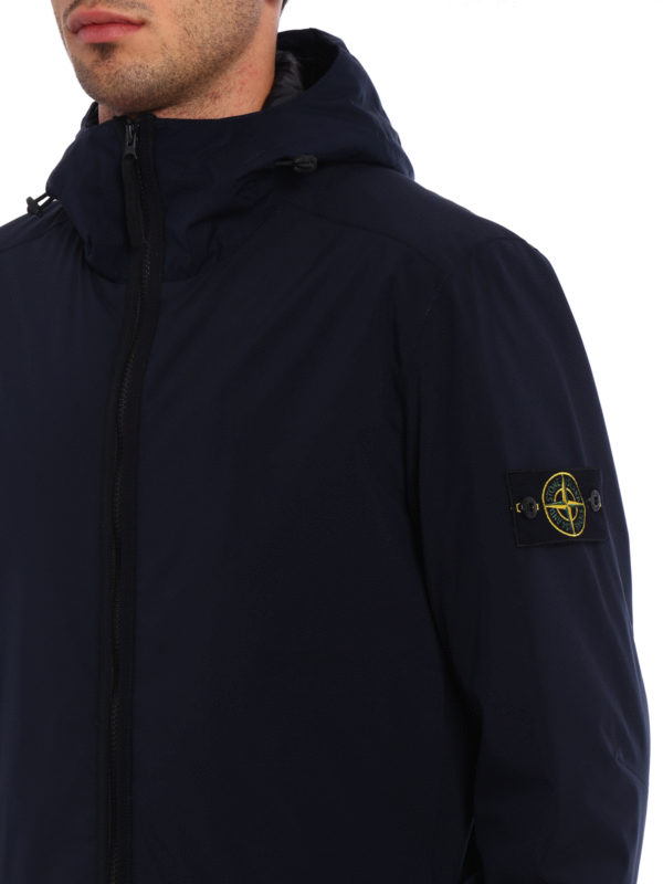 STONE ISLAND buy online Soft Shell-Primaloft hooded jacket