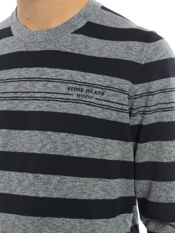 Stone Island クルーネック メンズ - グレー | 6615529XBV0020