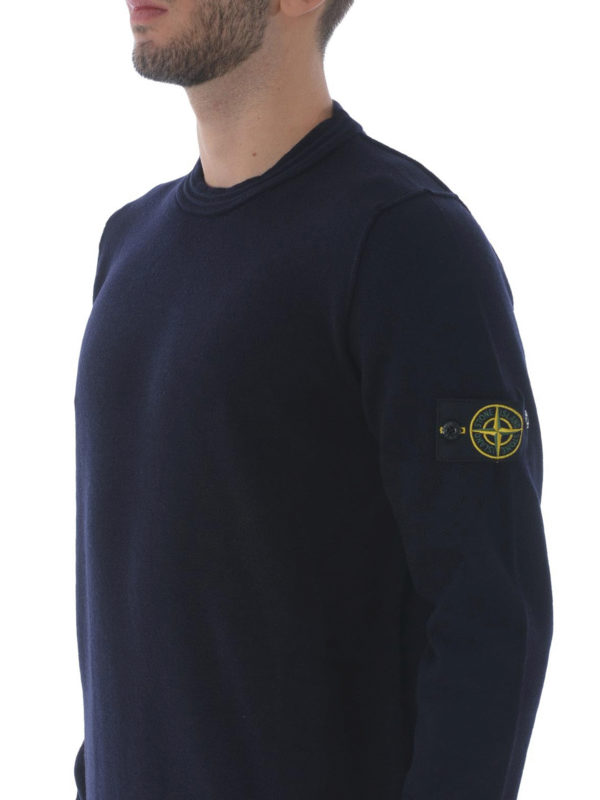 STONE ISLAND buy online Rundhalspullover - Dunkelblau