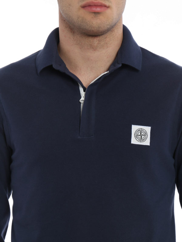 STONE ISLAND buy online ポロシャツ メンズ - ブルー